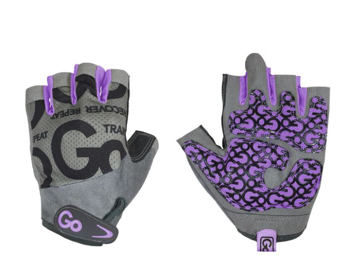 Go Grip Fitness Gloves Purple
