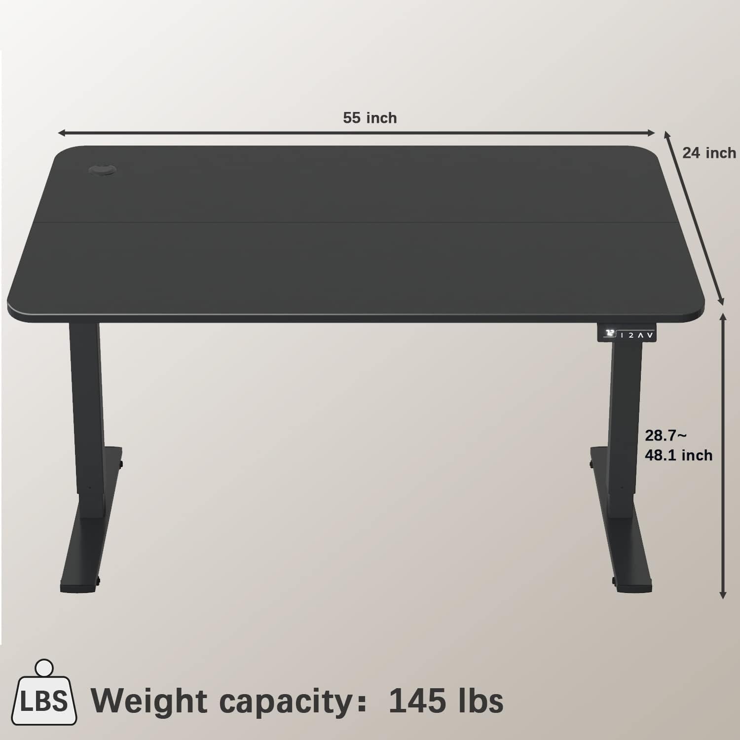 Furmax adjustable desk
